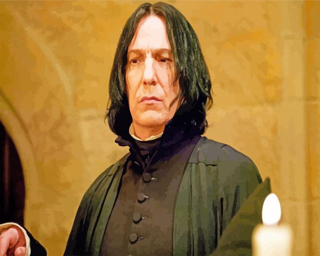 Professor Severus Snape Harry Potter Paint By Numbers 